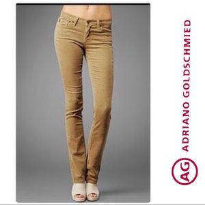 AG Adriano Goldschmied Stevie Slim Straight Cord